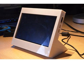 7-Zoll-display raspberry pi mpi7001 computer rasberry touchscreen 3d print model - Mito3D