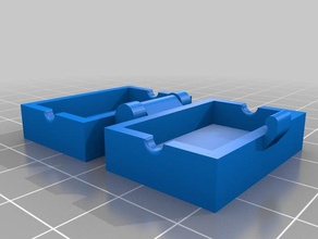 bloccaggio di filamenti polvere scatola 3d la stampa filamento del filtro per dust remover 3d print model - Mito3D