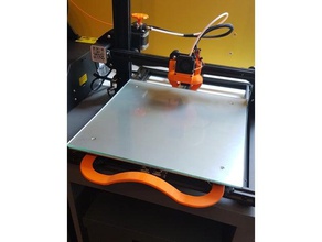 cr-10 bed handle 3d printer accessories handel cr 10 cr10 creality poignee lit 3d print model - Mito3D
