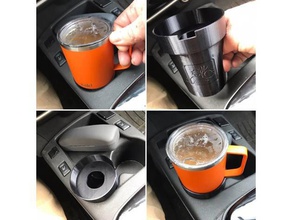 zak-Kaffee-Tasse-adapter automotive Getränkehalter nissan leaf 3d print model - Mito3D