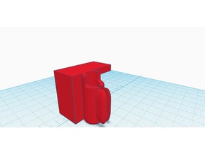 alfawise u20 Messuhr-Halterung 3d Drucker - Zubehör bed leveling Messuhr montieren manuelle Druckqualität 3d print model - Mito3D