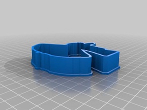 archer cookie cutter kitchen dining 3d print model - Mito3D
