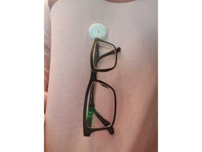 glasses holder clothes organization readerest usefull 3d print model - Mito3D