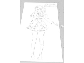minamoto sakura zombieland saga 2d art anime character girl 3d print model - Mito3D