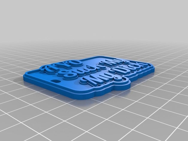 smd keychains customized 3D print model - Mito3D