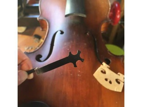 violín alma setter mano herramientas luthier 3d print model - Mito3D