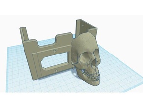 bo&icirctier de protección la alimentación cráneo anet a8 3d impresión 3d print model - Mito3D