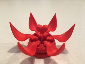 Valentinstag-Blühende Blume-Geschenk-box mechanische Spielzeuge Zahnräder Geschenk-box Herz überraschung threads valentine valentines Tag Geschenk 3d print model - Mito3D