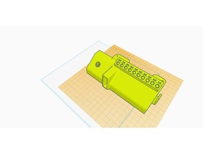 ender 3 sd boquilla titular wip 3d la impresión tarjeta 3d print model - Mito3D