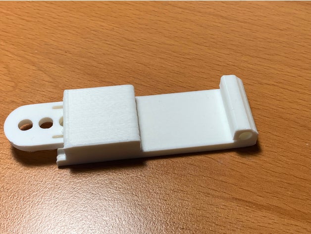 din rail mounting tab electronics mount 3D print model - Mito3D