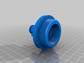 hose connector 415mm dia -uk fitting sport outdoors 3d print model - Mito3D