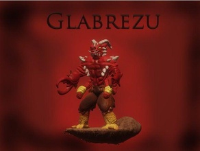 glabrezu toys games 9 hells demon devil dnd miniature dungeons dragons pathfinder underdark 3d print model - Mito3D