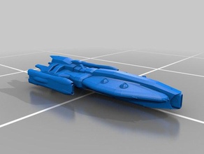 star trek vaadwaur manasa asalto de escolta 3d impresión 3d print model - Mito3D
