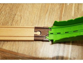 conector de madeira trem ikea mecânico brinquedos 3d print model - Mito3D