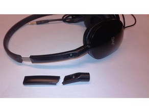 jvc headphones bracket left audio 3d print model - Mito3D