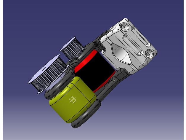 e-bike bikebooster de bricolaje e-bikedrive 3D print model - Mito3D