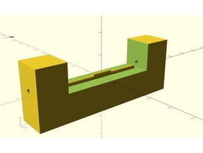 pinewood derby-slot-Bohr-Werkzeug hobby 3d print model - Mito3D