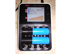 18500 18650 batteria adattatore elettronica 3d print model - Mito3D