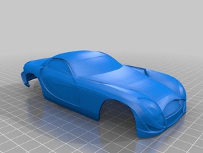 miniz tvr speed 12 de coche concepto rc vehículos cuerpo auto art marca mini-z shell 3d print model - Mito3D