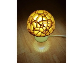 mushroom lamp decor 3d print model - Mito3D