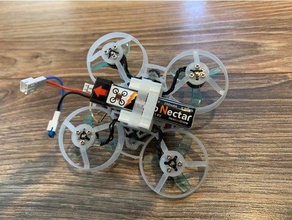 beta65x marco 1s adaptador de batería rc vehículos 2s sin escobillas whoop drone quad quadcopter tinywhoop 3d print model - Mito3D