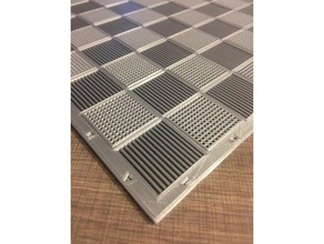 chess board single color print set 3d print model - Mito3D