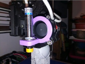 autolevel probe mount 3d printer parts auto bed leveling prusa 3d print model - Mito3D