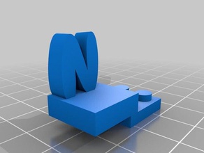 lego3dtextn Kunst tools angepasst 3d print model - Mito3D