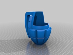 mha bakugo's grenade gauntlets mini props 3d print model - Mito3D