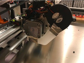 titan aqua conducto del ventilador 3d de la impresora partes e3d e3d-titan v6 3d print model - Mito3D