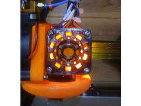 homem de ferro arco reator 40mm protetor do ventilador tampa 3d a impressora os acessórios ironman 3d print model - Mito3D