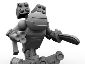 tabletop-Roboter-Montage - Spielzeug Spiele 3d print model - Mito3D