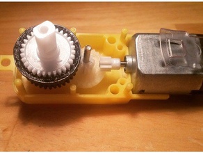 gearbox modification parts gears 3d print model - Mito3D