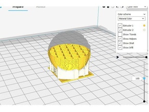 bufo dourado cheio adereços harry potter 3d print model - Mito3D