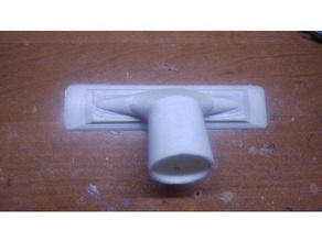 18cm aspirapolvere ugello 35mm diametro del tubo famiglia fine testa 3d print model - Mito3D