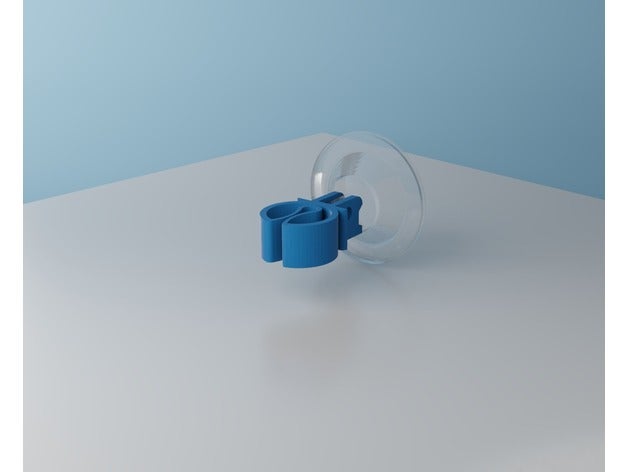 towel hanger suction cup organization bathroom hook kitchen holder 3D print model - Mito3D