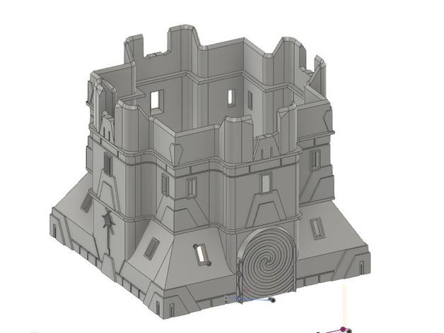 alien-bastion hobby 28 3d-prince design 40k Necrons necrons Landschaft wargaming terrain 3D print model - Mito3D