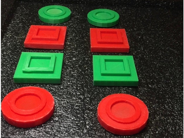 bocce ball scoring magnets 3d printing 3D print model - Mito3D
