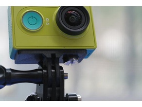 xiao mi yi camera mount sport outdoors 3d print model - Mito3D
