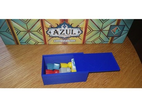 azul stained glass sintra sliderbox games boardgame boardgames board game organizer 3d print model - Mito3D