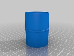 electronics bay coupler toilet paper rocket hobby 3d print model - Mito3D
