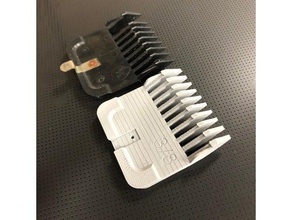 andis snap-on blade attachment comb 38 inch replacement parts beauty clipper hair haircut clippers wahl combs 3d print model - Mito3D
