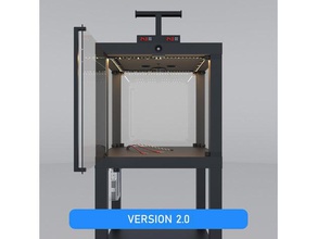 temperature controlled lack enclosure motion sensor led lights 3d printing 3d print model - Mito3D