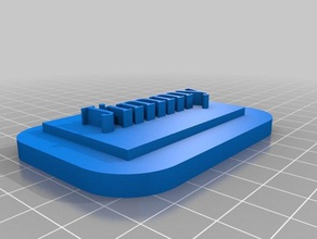 nametag jimmy 3d printing 3d print model - Mito3D