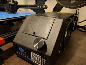 cr-10 lcd cover 3d printer accessories creality 3d print model - Mito3D