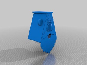 birdhouse nano 1 all'aperto giardino 3d print model - Mito3D