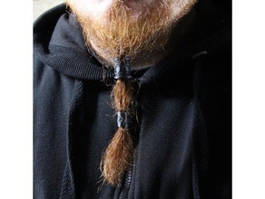 celtic barba anello di yggdrasil nodo fashon accessori dell'arte celtica celtico 3d print model - Mito3D