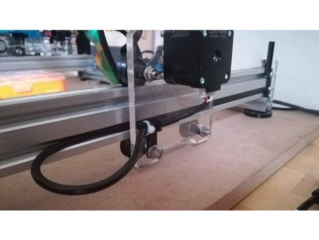eleksmaker a3 pro y-cable clip tools a3pro 3D print model - Mito3D