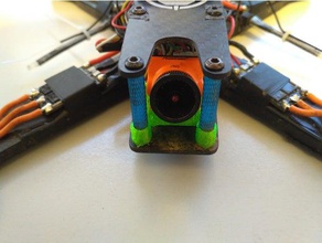 runcam micro eagle cl 1 frame 25&deg mount rc vehicles cl1 fpv camera 3d print model - Mito3D
