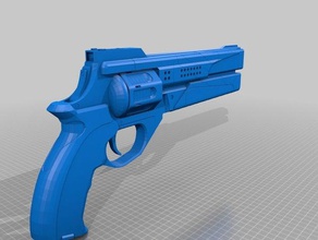 mejor diablos 3d la impresión bungie destiny arma de fuego cañon mano 3d print model - Mito3D
